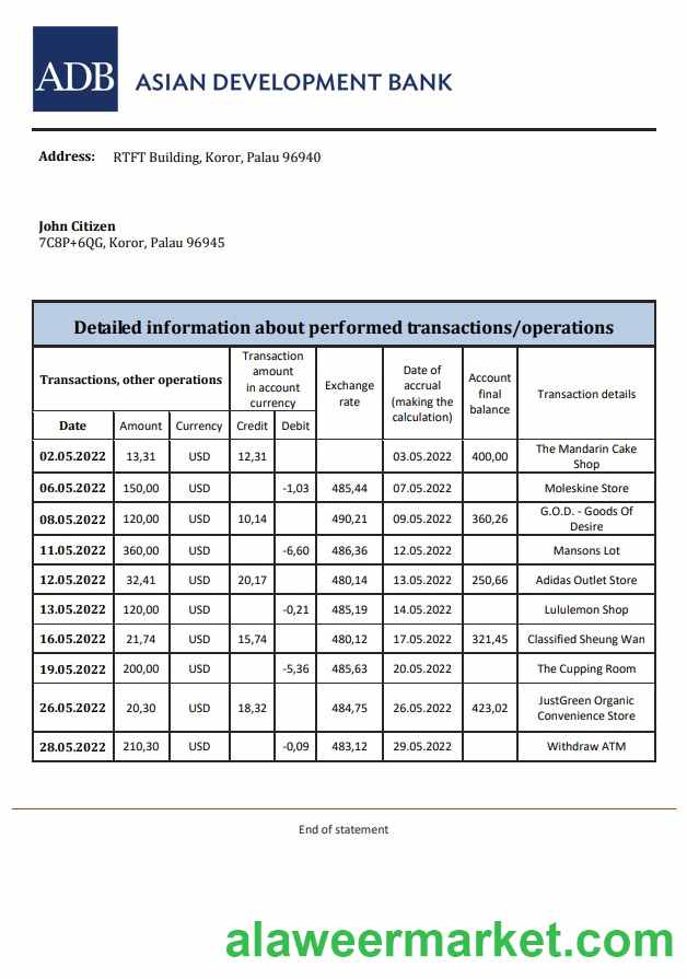 Palau ADB bank statement xls